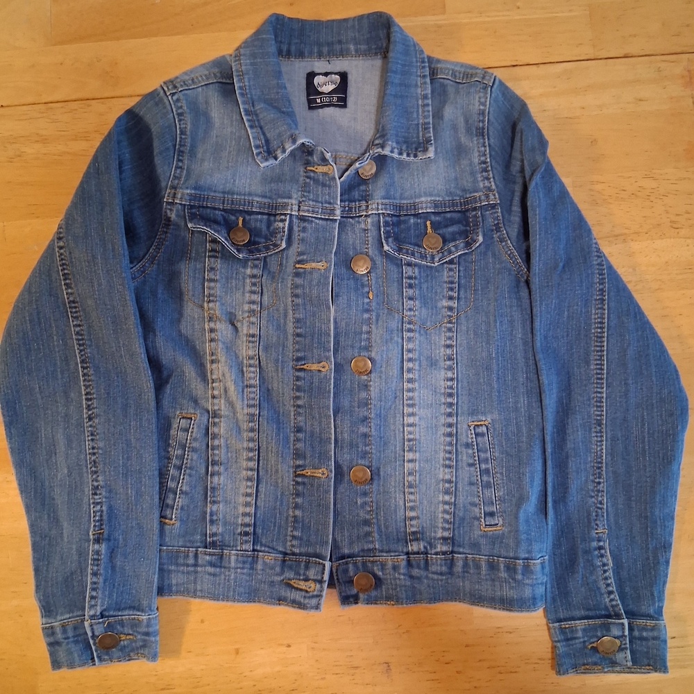 Diverso Girls Light Blue Denim Jacket Size M
